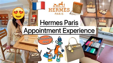 Hermes online appointment Paris